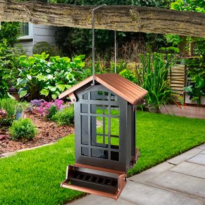 Audubon Coppertop Chateau Squirrel Resistant Bird Feeder