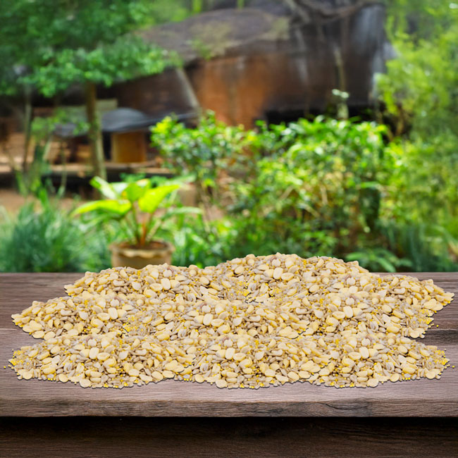Wild Bird Seed Mix, Waste Free Blend, 50 lbs.