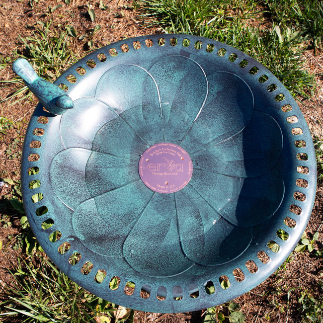 Copper Bird Bath Purification Disk for Cleaner Bird Bath Water - Image 7
