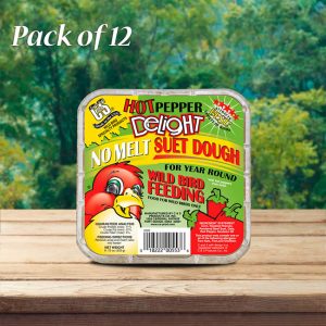 C&S Hot Pepper Delight Premium Suet, 11.75 oz., Pack of 12