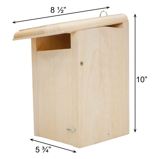 Sparrow Resistant Eastern Bluebird House for Backyard Nesting - Image 3