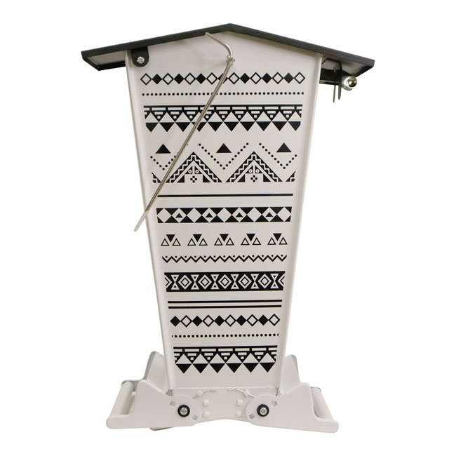 Wild Bird Lover's Squirrel Resistant Bird Feeder with Bohemian Print - Image 8