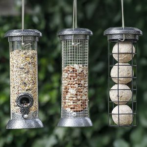 Sterling Heavy Duty Triple Bird Feeder Package
