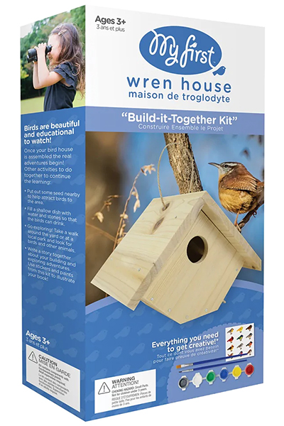 Nature’s Way My First Wren House DIY Kit – Kids Birdhouse Kit - Image 3