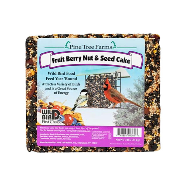 Bird Seed Cake 2 lb (8 Pack) – Fruit, Nut & Berry Blend - Image 5