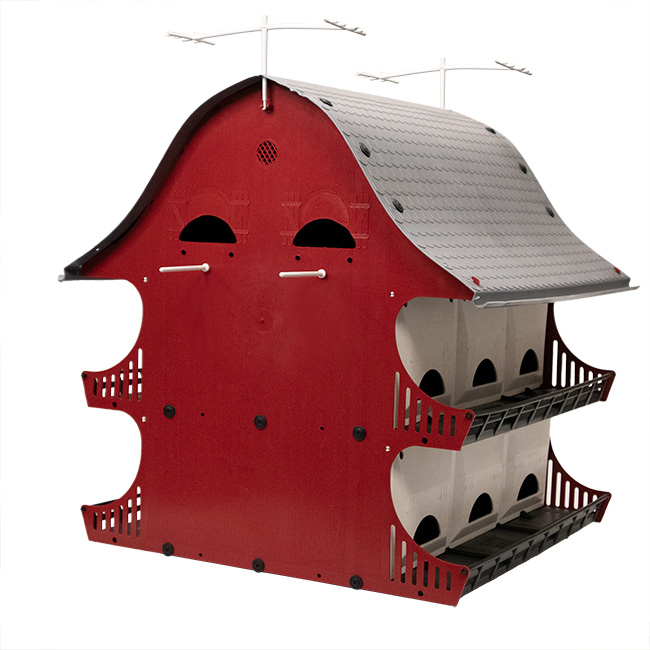 Purple Martin House 16 Room (S&K Barn Birdhouse) - Image 3