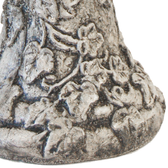 Athens "His Eye Is on the Sparrow" Concrete Bird Bath – Pre-Aged Finish | Made in USA - Image 4