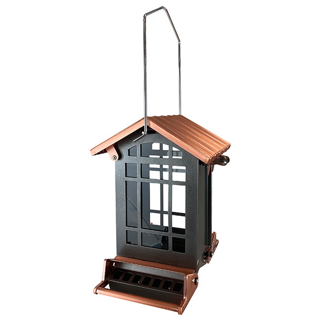 Audubon Coppertop Chateau Squirrel Resistant Bird Feeder - Image 8