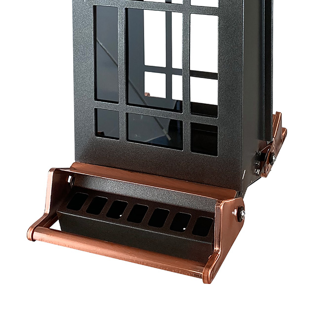 Audubon Coppertop Chateau Squirrel Resistant Bird Feeder - Image 4