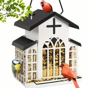 Rustic Feathers™ Vintage Chapel Bird Feeder