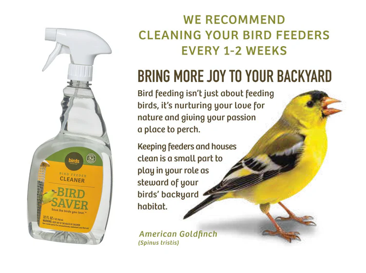 Bird Saver Bird Feeder and Bird House Cleaner Spray, 32 oz. - Image 5