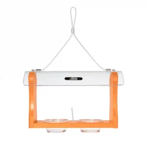 Birds Choice recycled oriole bird feeder with jelly cups and orange holders