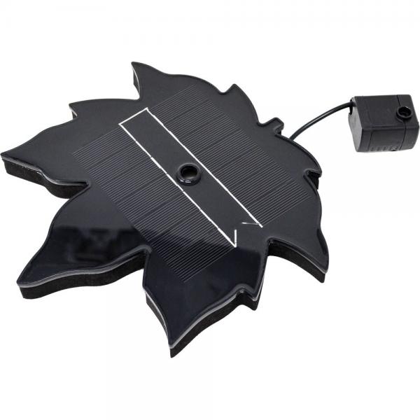 Floating Leaf Solar Bubbler for Bird Baths | Solar Water Fountain | Rustic Feathers - Image 2