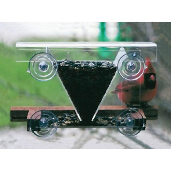Window Bird Feeder with Suction Cups | Clear Acrylic Bird Feeder - Image 2