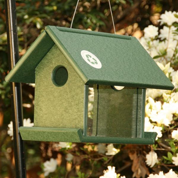 Songbird Essentials Recycled Plastic Bluebird Mealworm Feeder - view 2